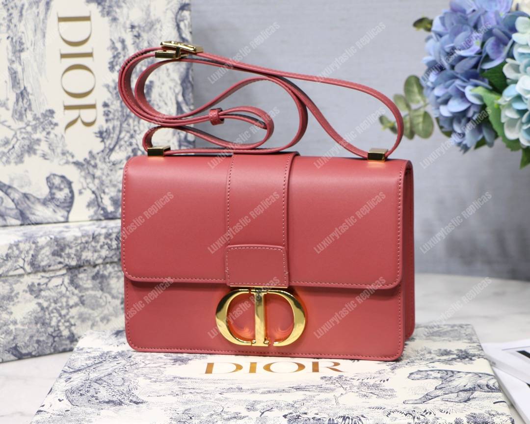30 Montaigne Calfskin Bag Sienna