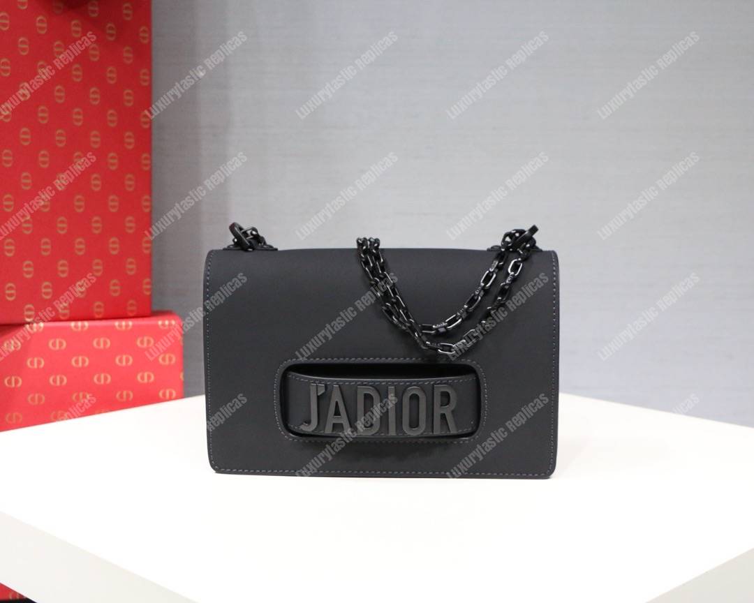 mini j’aD*or ultra black bag