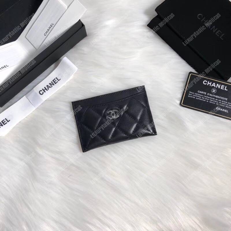 Ch*el classic card holder black