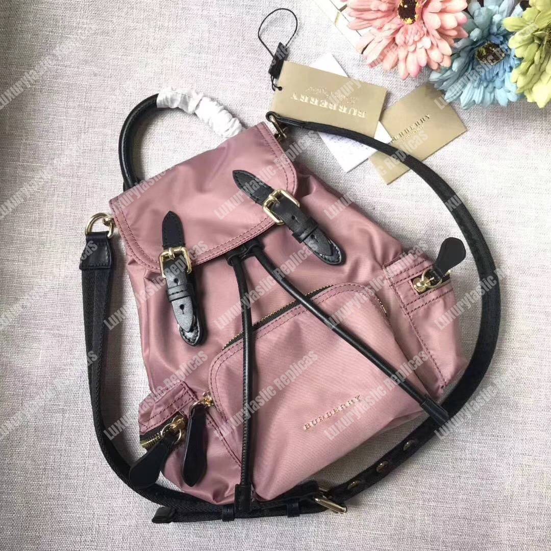 B**rry the small rucksack in pink