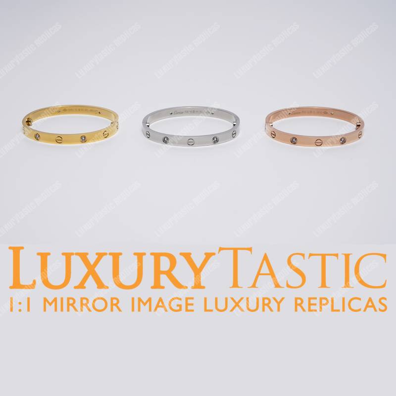 Cartier Love 4 Diamonds Bracelet