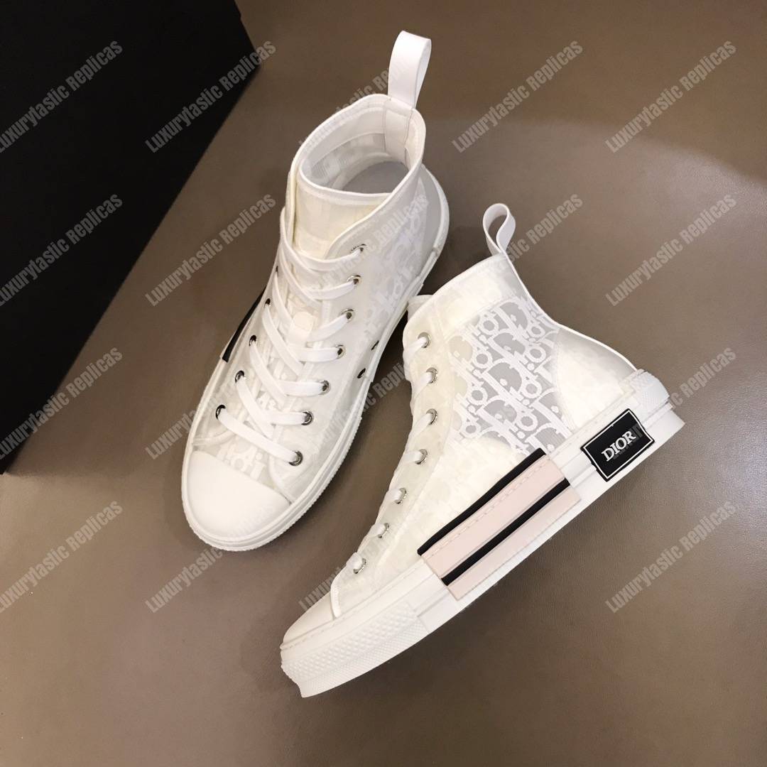 D*or “b23” high-top graded D*or oblique sneaker