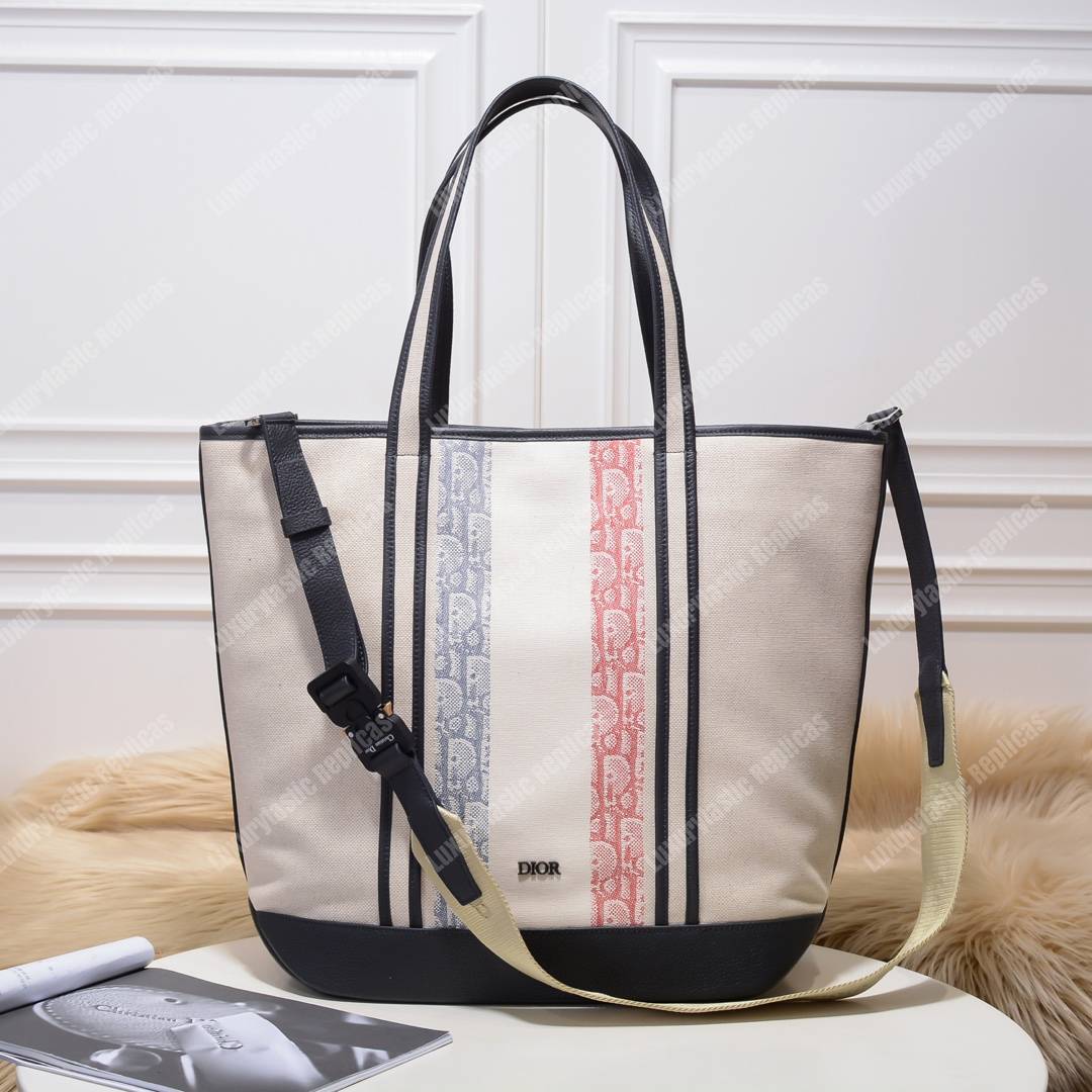 D*or homme oblique voyage tote