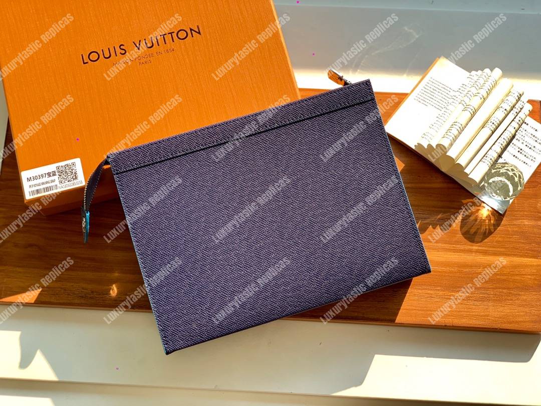LV Pochette Voyage Bleu Marine