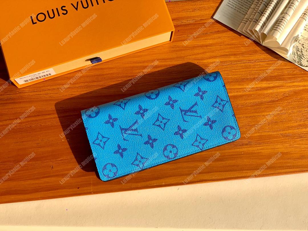 LV Brazza Wallet Blue