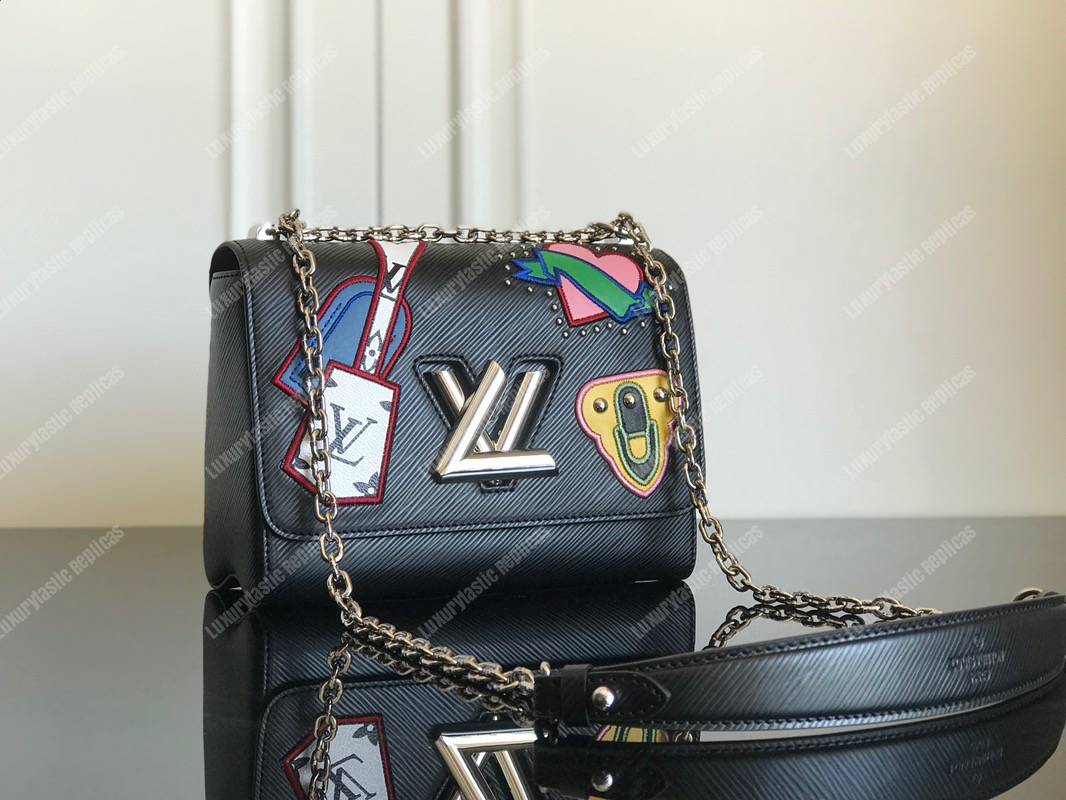 LV Twist MM Epi Leather Travel and Trunk-Making Heritage Noir