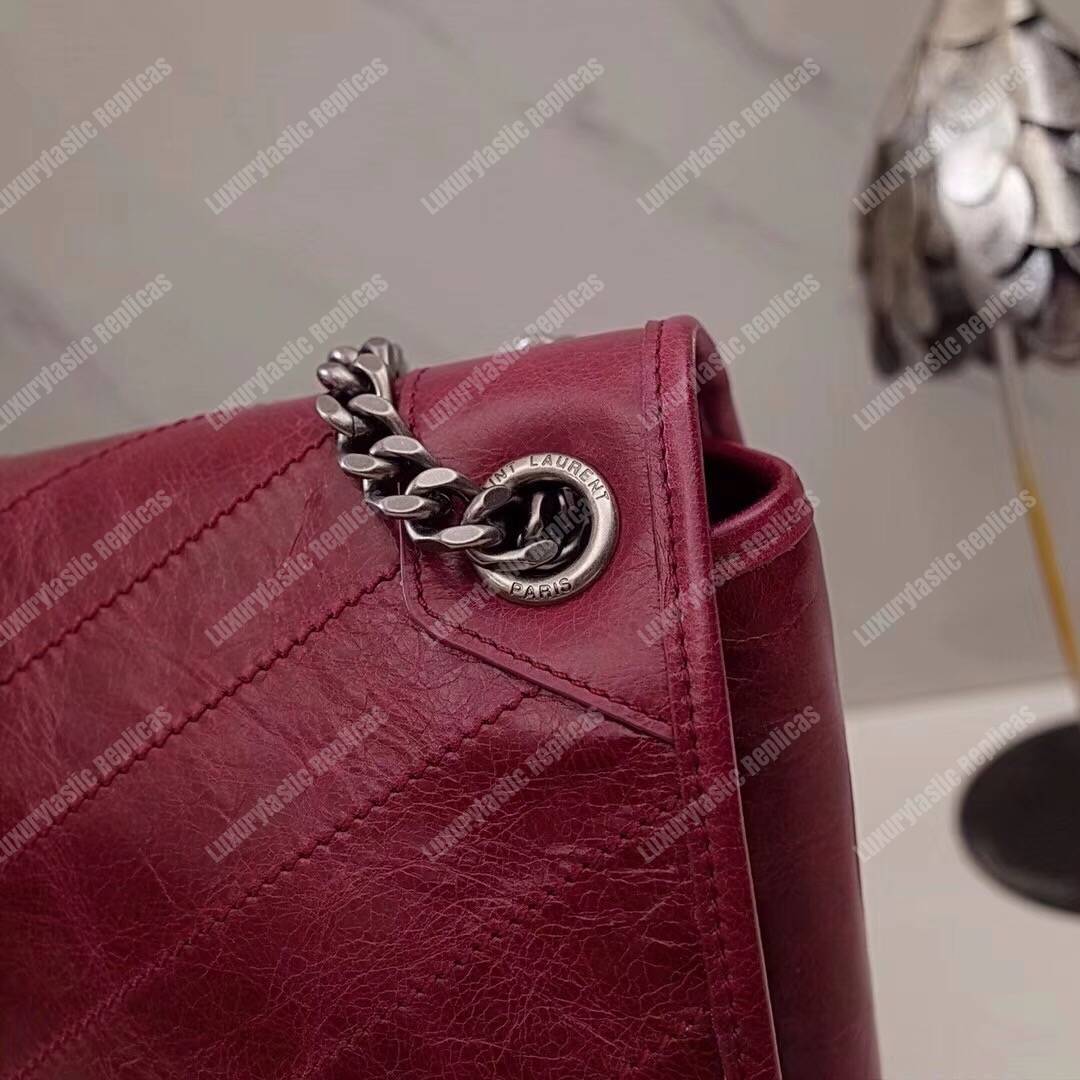Saint Laurent Niki Large Red Vintage