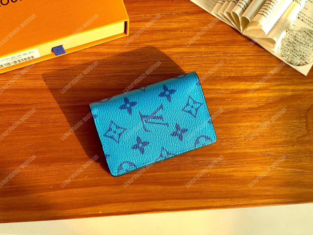 LV Pocket Organizer Blue