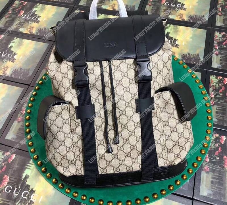 G*u*i soft gg sup*e backpack beige