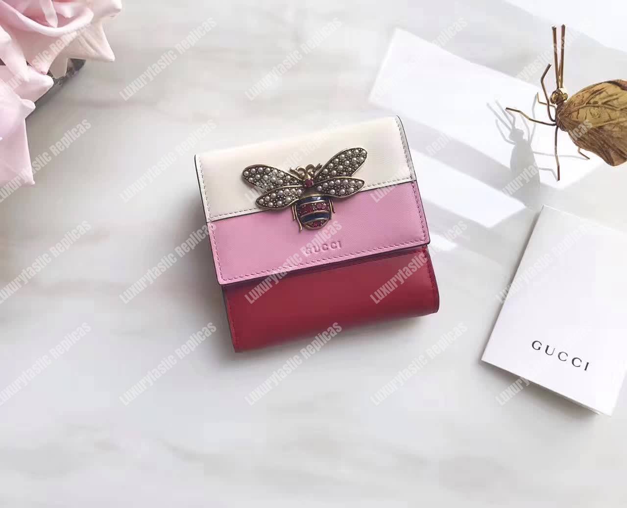 G*u*i queen margaret leather wallet