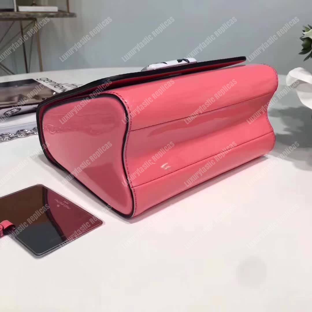 LV Twist PM Patent Leather Pink