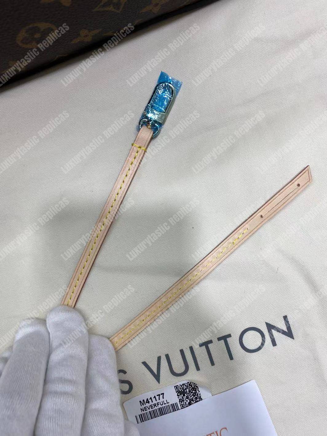 LV Neverfull MM Monogram Cherise