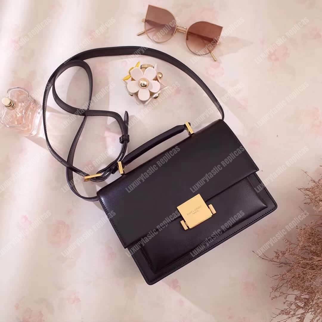 Saint Laurent Medium Bellechasse Black Leather