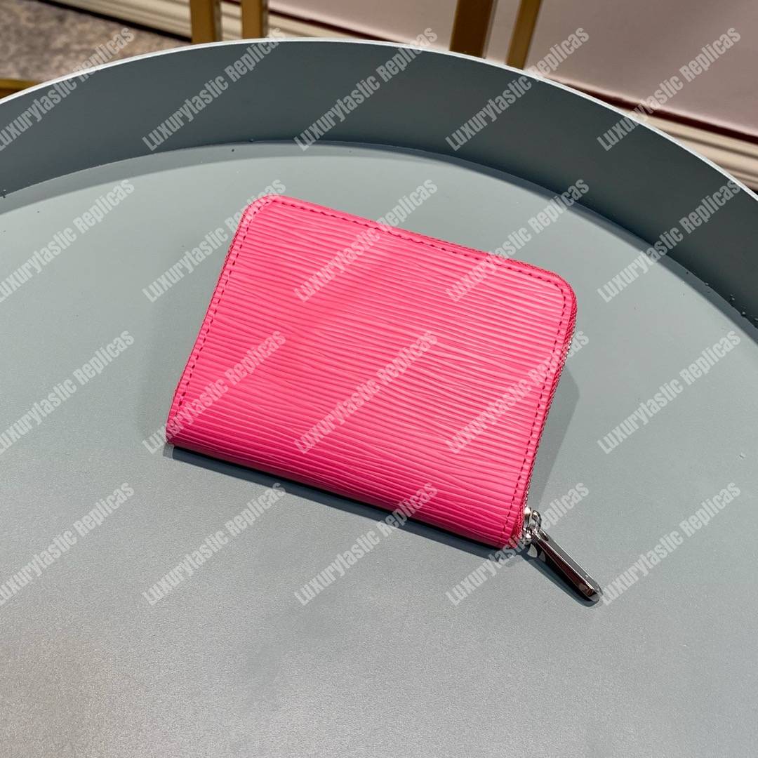 LV Zippy Coin Purse Epi Leather Freesia
