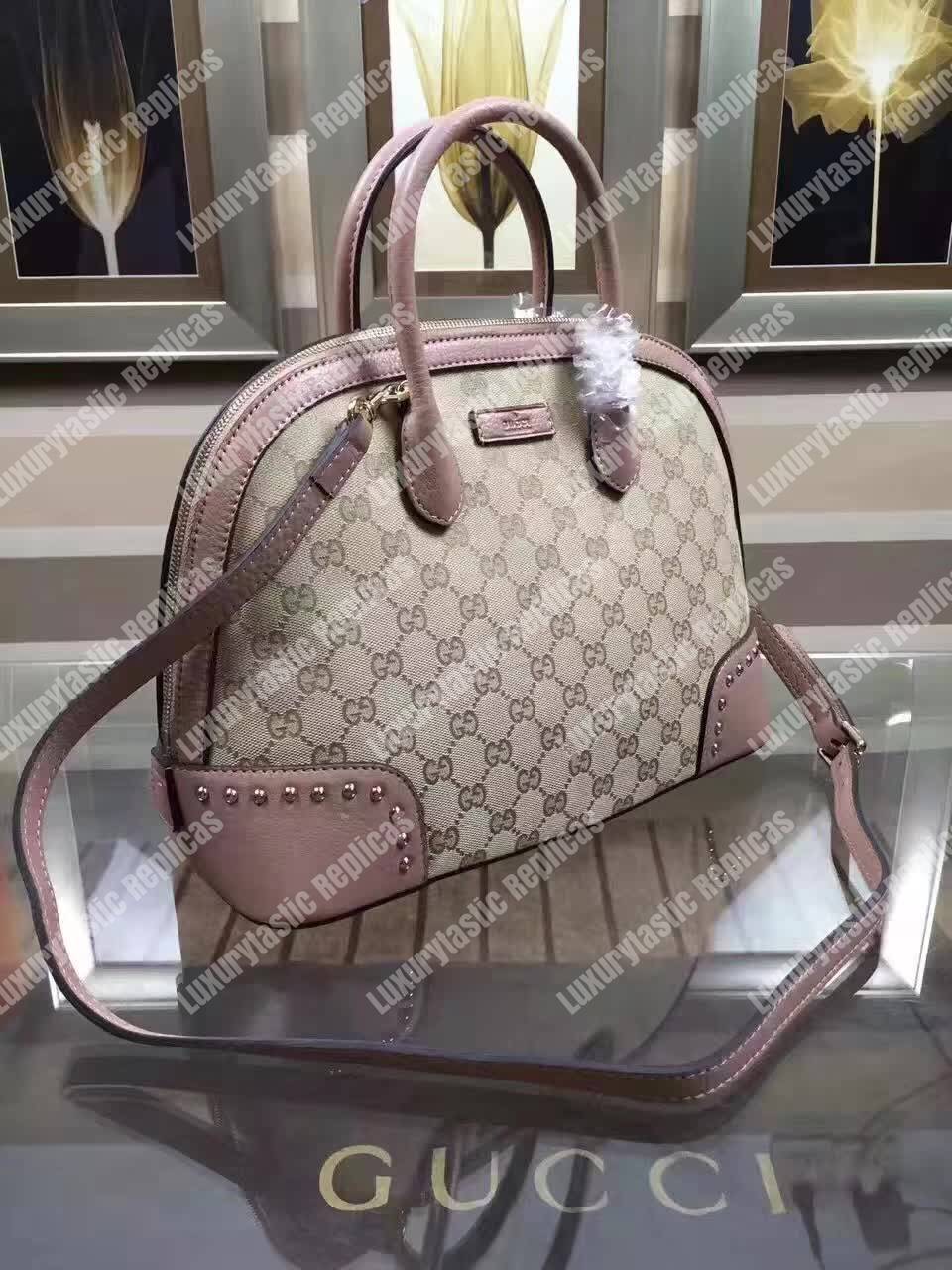 G*u*i gg canvas top handle bag magnolia