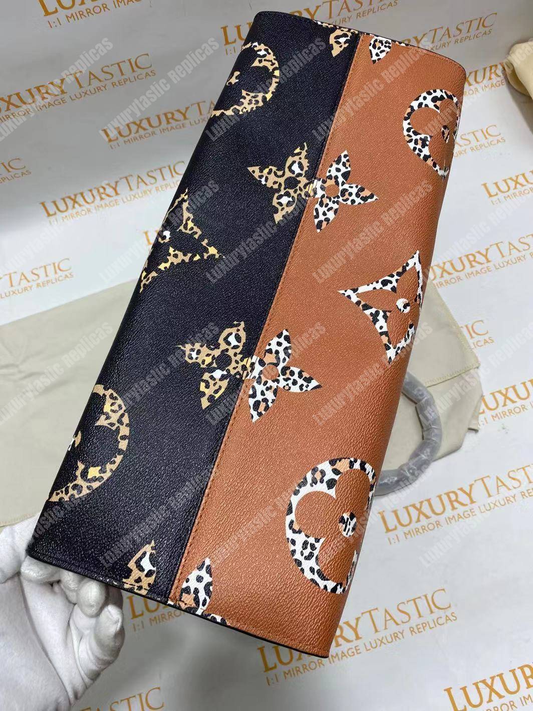 LV Onthego Monogram Black/White GM