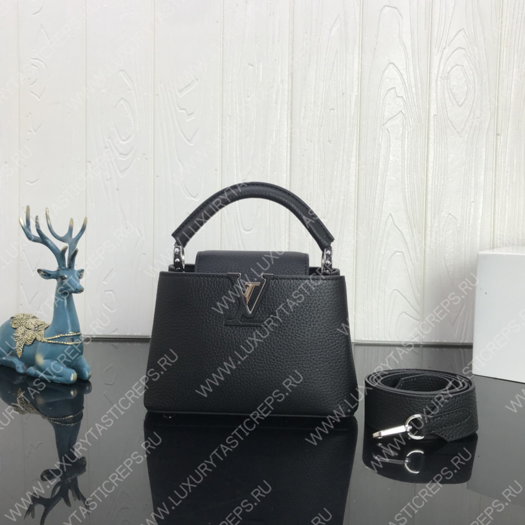 l**is V*t*n capucines mini black m56071